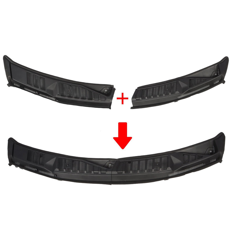 DURAFORCE Ford F-150 2015-2020 Left & Right Windshield Wiper Cowl Cover Set
