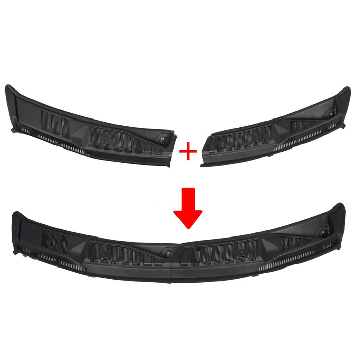 DURAFORCE Ford F-150 2015-2020 Left & Right Windshield Wiper Cowl Cover Set