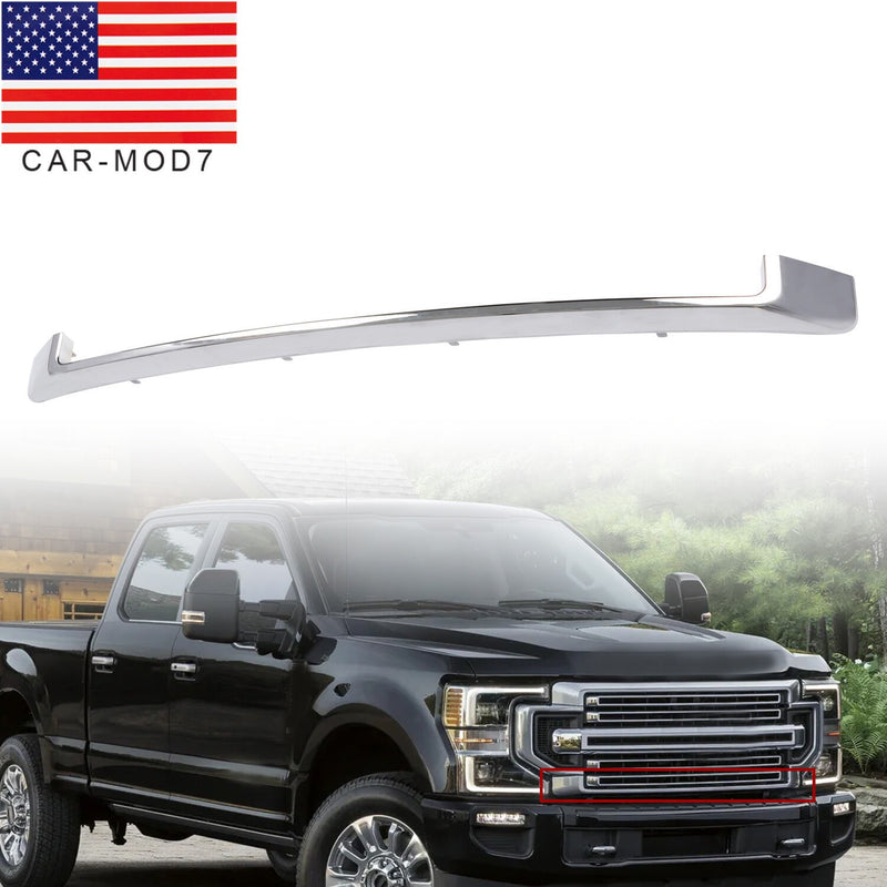 DURAFORCE Chrome Towing Grille Molding Trim for Ford F-250 F-350 2020-2022