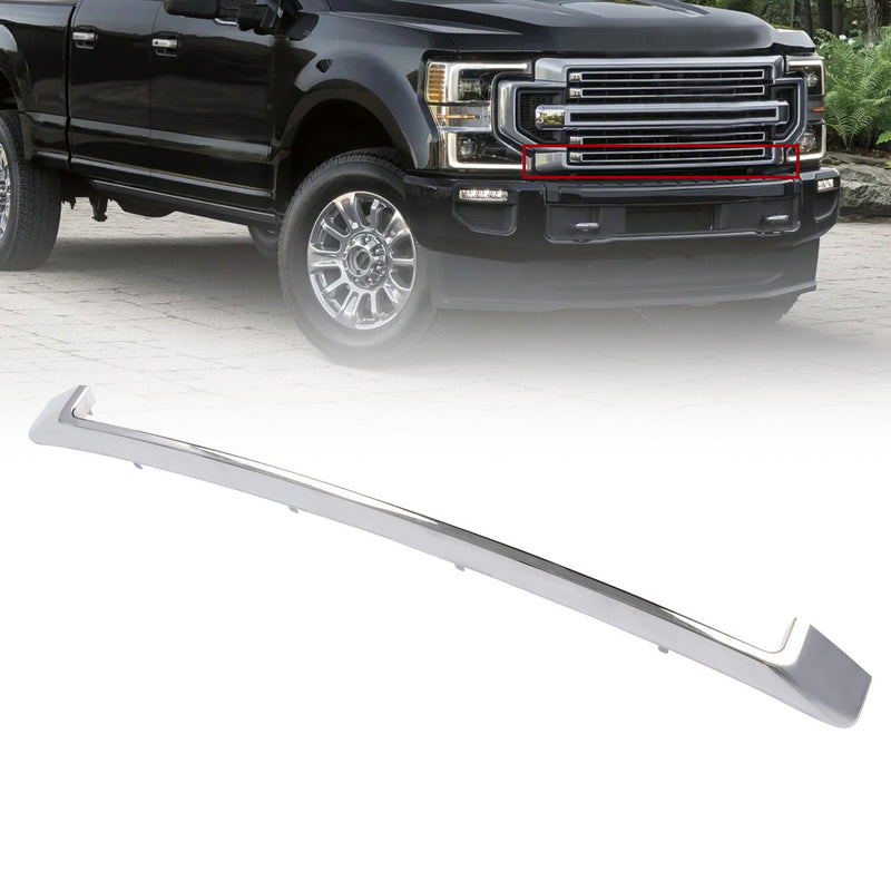 DURAFORCE Chrome Towing Grille Molding Trim for Ford F-250 F-350 2020-2022