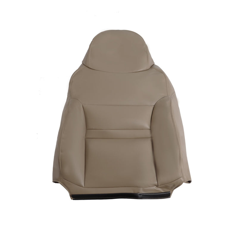 DURAFORCE Ford Excursion 2000-2001 Tan Leather Front Seat Covers Top & Bottom Set