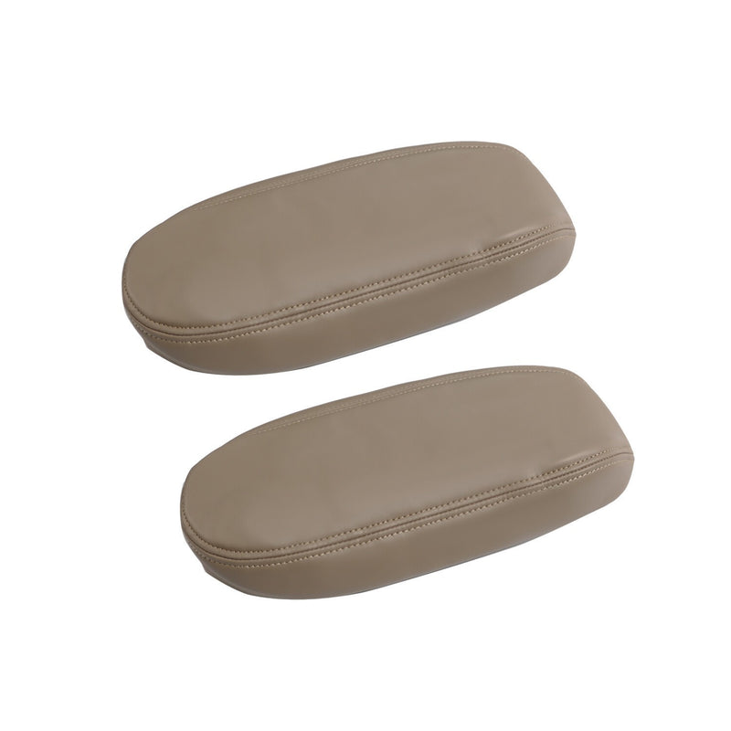 DURAFORCE Ford Excursion 2000-2001 Tan Leather Front Seat Covers Top & Bottom Set