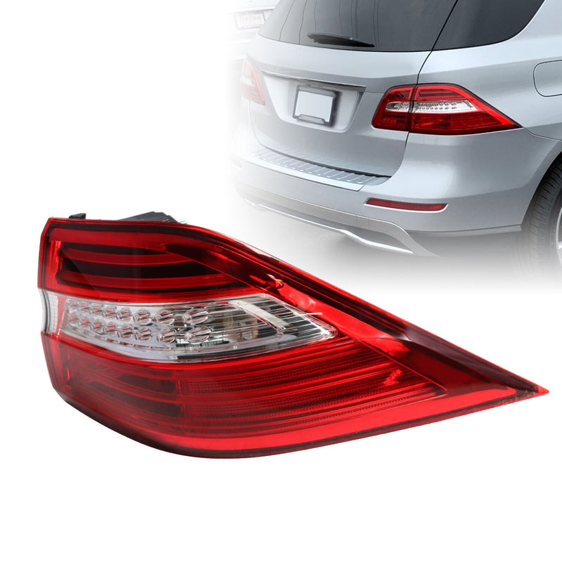 DURAFORCE Mercedes-Benz W166 ML350 2012-2015 LED Tail Light Brake Lamps Outer Pair Set