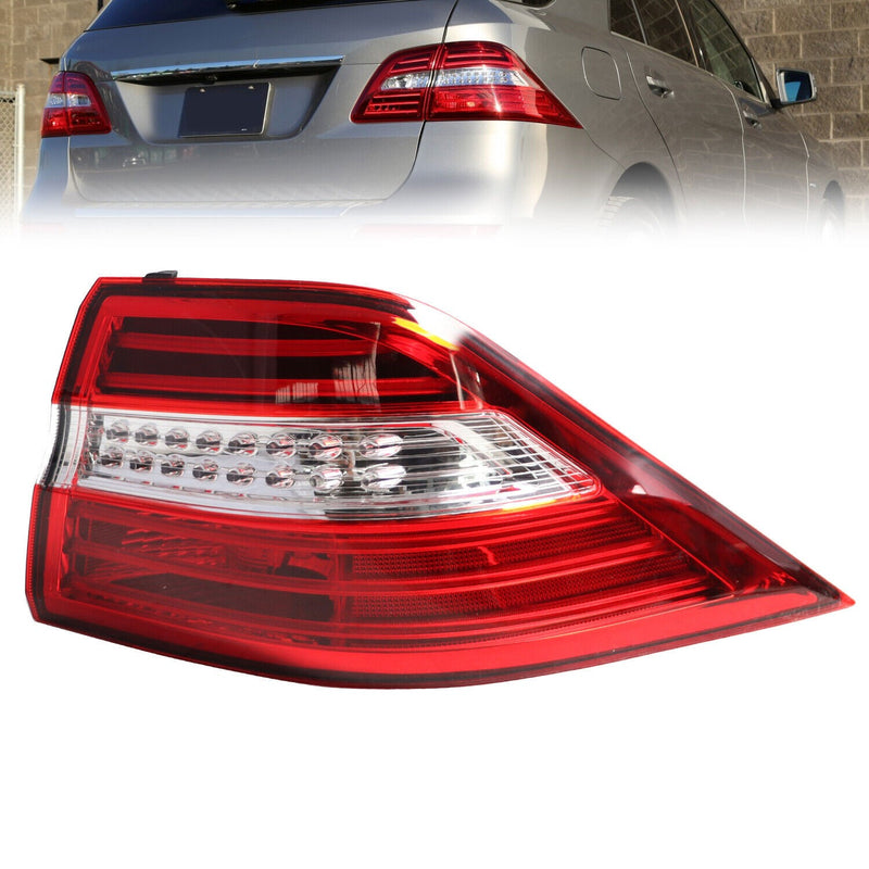 DURAFORCE Mercedes-Benz W166 ML350 2012-2015 LED Tail Light Brake Lamps Outer Pair Set