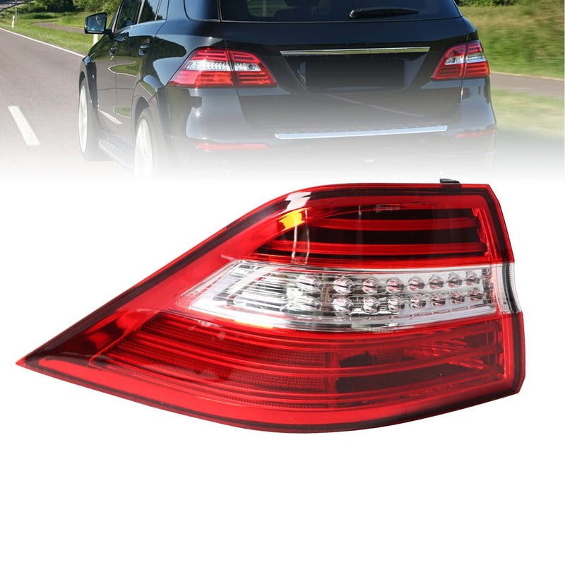 DURAFORCE Mercedes-Benz W166 ML350 2012-2015 LED Tail Light Brake Lamps Outer Pair Set