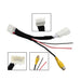 DURAFORCE Scion Toyota Reverse Backup Camera T-Harness for Car Radio Stereo Rear View