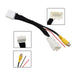 DURAFORCE Scion Toyota Reverse Backup Camera T-Harness for Car Radio Stereo Rear View