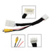 DURAFORCE Scion Toyota Reverse Backup Camera T-Harness for Car Radio Stereo Rear View