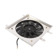 DURAFORCE Aluminum Radiator Shroud & 12" Fan for 1992-2000 Honda Civic EG EK DX EX