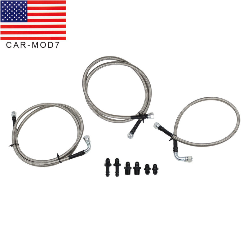 DURAFORCE Cummins 1996-02 Dodge Ram 5.9L 47RE Transmission Cooler Lines Kit Heavy Duty