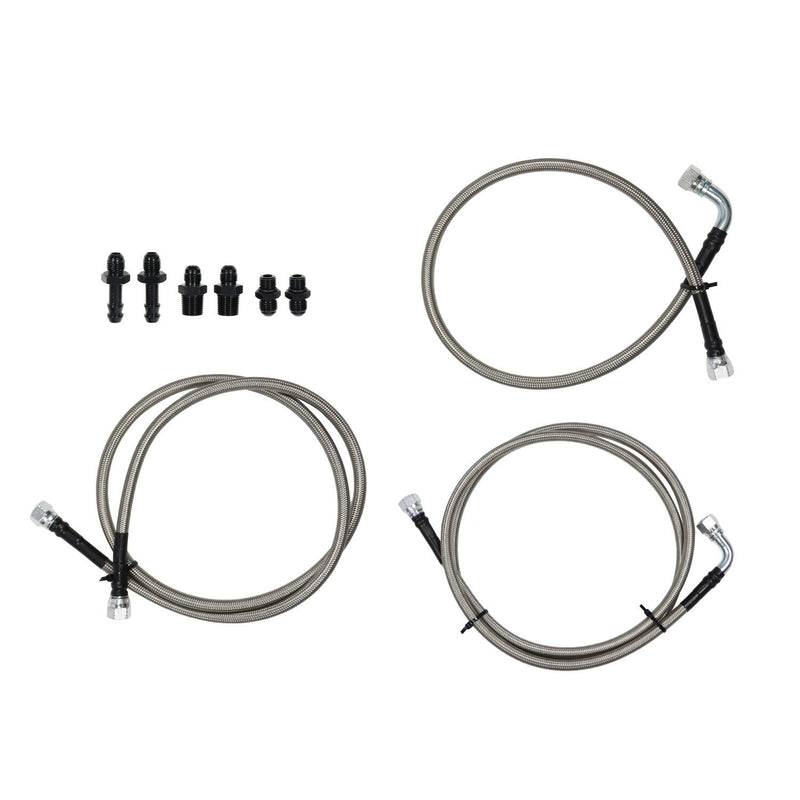 DURAFORCE Cummins 1996-02 Dodge Ram 5.9L 47RE Transmission Cooler Lines Kit Heavy Duty