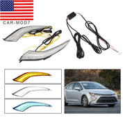 DURAFORCE Toyota Corolla 2020-2023 LED Daytime Running Fog Lights DRL L LE XLE