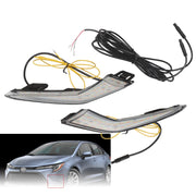 DURAFORCE Toyota Corolla 2020-2023 LED Daytime Running Fog Lights DRL L LE XLE