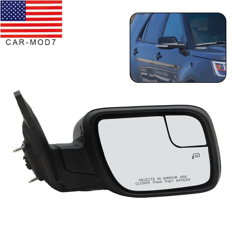 DURAFORCE Ford Explorer 2016-2019 Power Heated Passenger Side Mirror Puddle Light