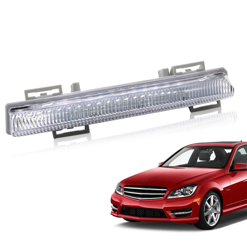DURAFORCE LED Fog Light Daytime Running Lamp Left Driver Side for Mercedes C250 C350 2012-