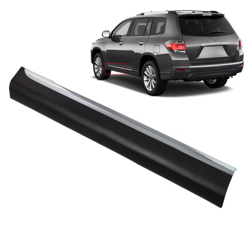 DURAFORCE Front Left Lower Door Molding Trim for Toyota Highlander 2011-2013
