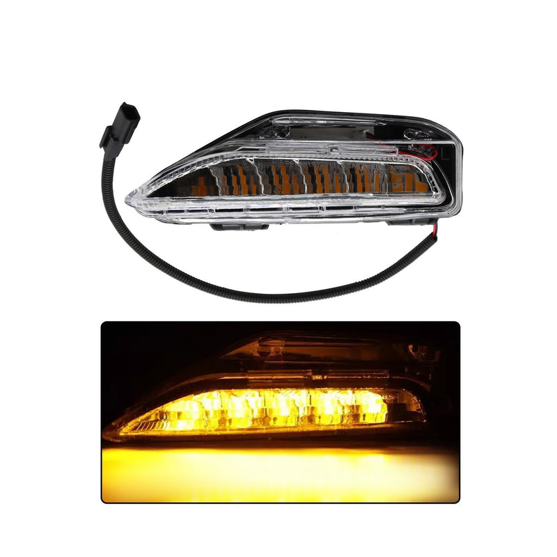 DURAFORCE Front Bumper Lower Turn Signal Fog Light Pair for 2014-2020 Infiniti Q50 Sport