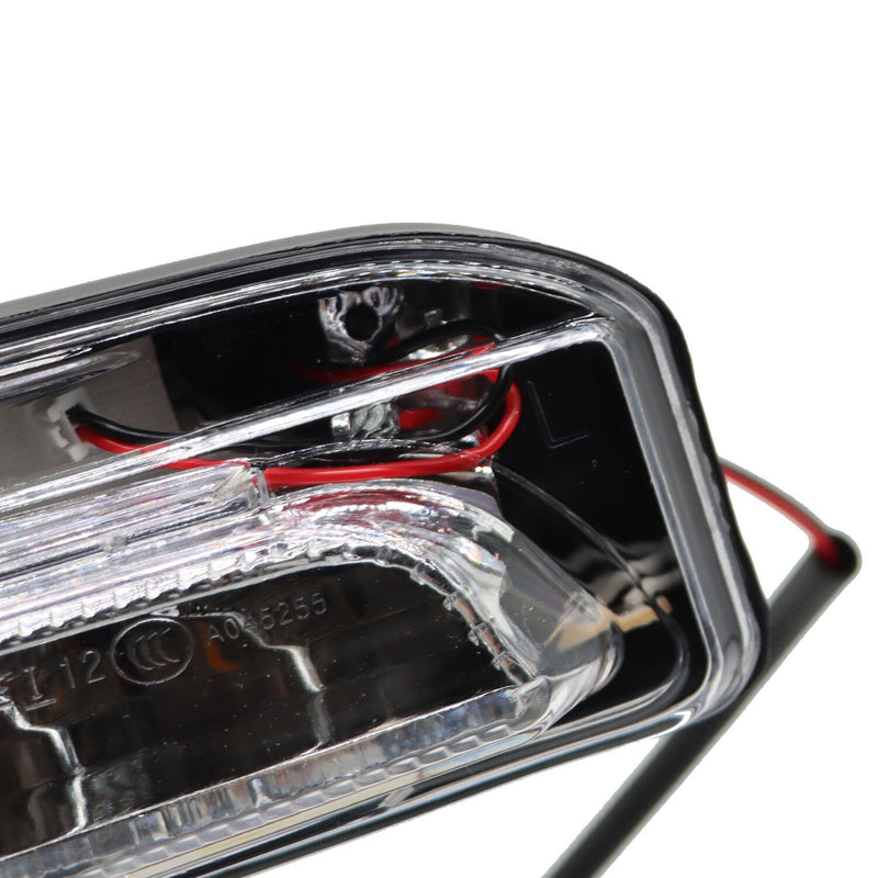 DURAFORCE Front Bumper Lower Turn Signal Fog Light Pair for 2014-2020 Infiniti Q50 Sport