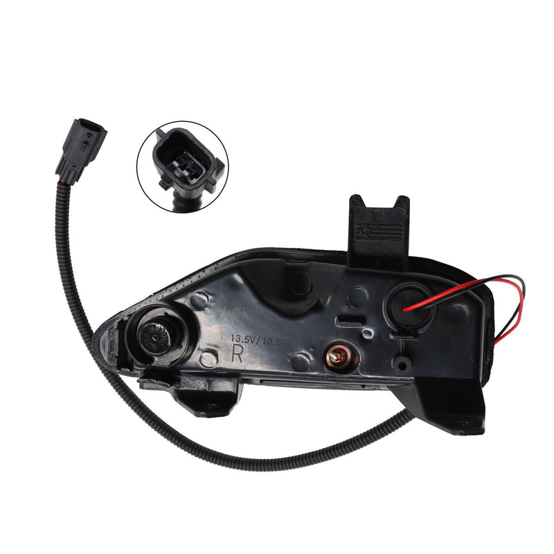DURAFORCE Front Bumper Lower Turn Signal Fog Light Pair for 2014-2020 Infiniti Q50 Sport