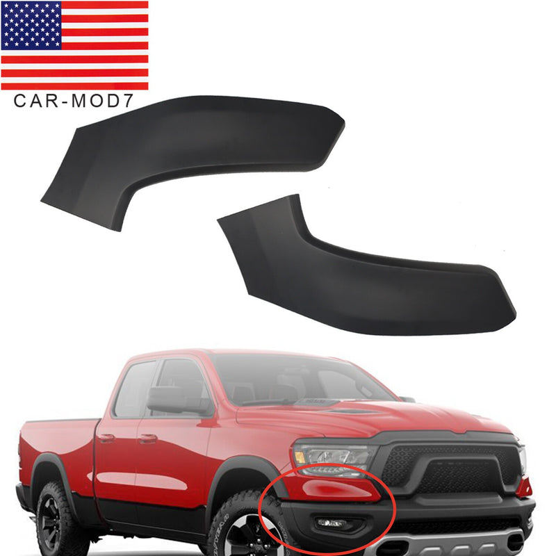 DURAFORCE Front Upper Bumper End Set for 2019-2022 Ram 1500 68403910AE 68403911AE New
