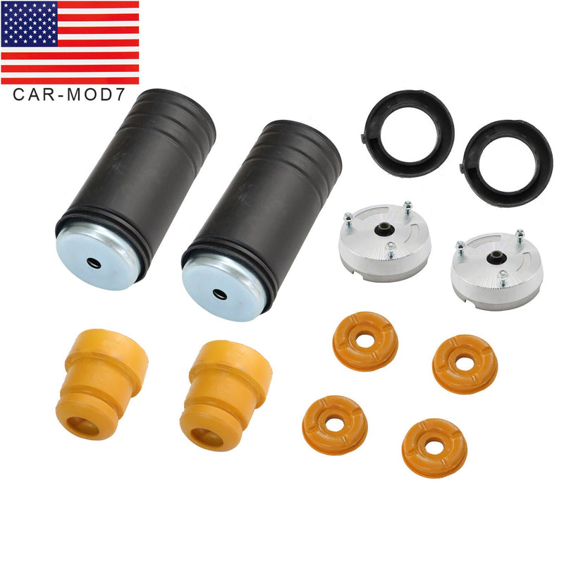 DURAFORCE Front Shock Strut Mounts Upper Lower Bump Stop for 2007-14 BMW X5 X6