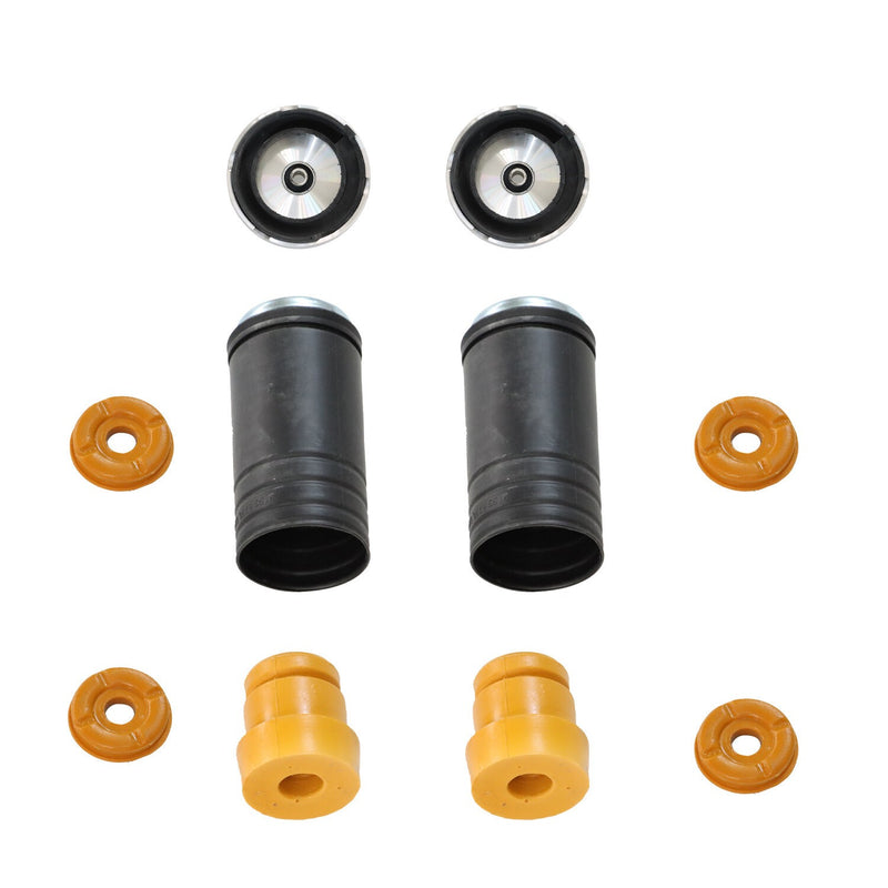 DURAFORCE Front Shock Strut Mounts Upper Lower Bump Stop for 2007-14 BMW X5 X6