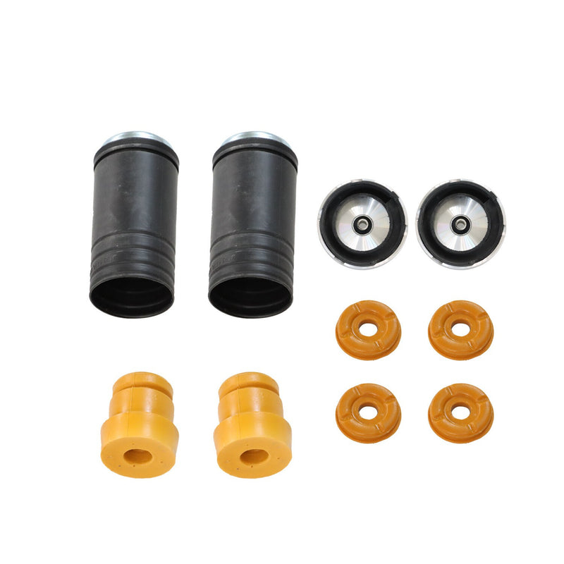 DURAFORCE Front Shock Strut Mounts Upper Lower Bump Stop for 2007-14 BMW X5 X6