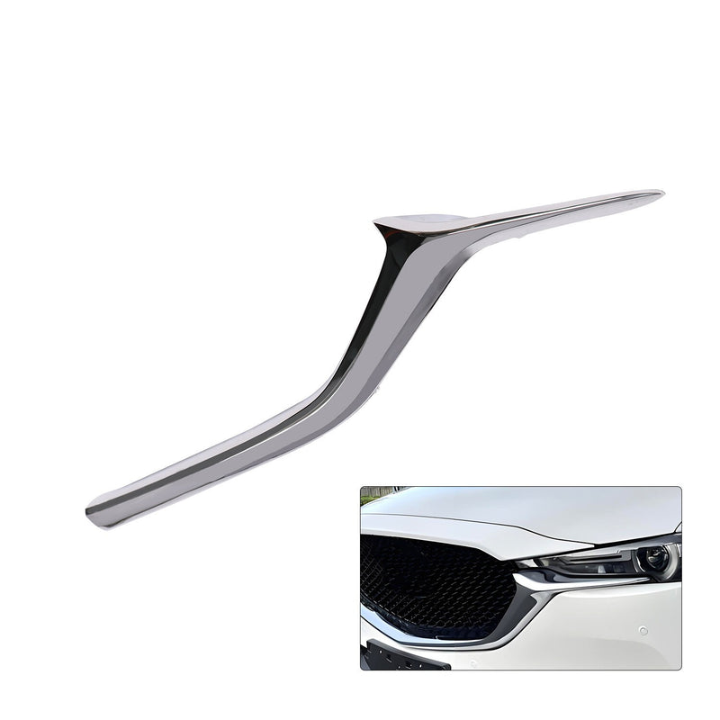 DURAFORCE Front Bumper LH Lower Grille Molding Trim for 2017-2021 Mazda CX-5