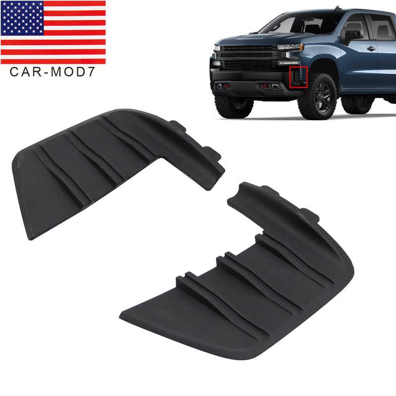 DURAFORCE 2019-2022 Chevy Silverado 1500 Front Bumper Cover Trim Molding LH RH