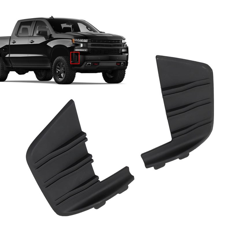 DURAFORCE 2019-2022 Chevy Silverado 1500 Front Bumper Cover Trim Molding LH RH