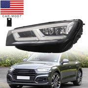 DURAFORCE LED Headlight Assembly Left Driver Side for 2018-2020 Audi Q5 SQ5