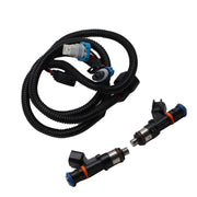 DURAFORCE Fuel Injectors with Harness Pair for 2011-2014 Polaris Ranger XP 800 4X4 Crew