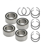 DURAFORCE Front & Rear Wheel Bearings with Rings for Polaris RZR XP 1000 S-XP 4 900 2014-2