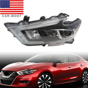 DURAFORCE LED Headlight Driver Side Left for 2016-2018 Nissan Maxima SR Platinum