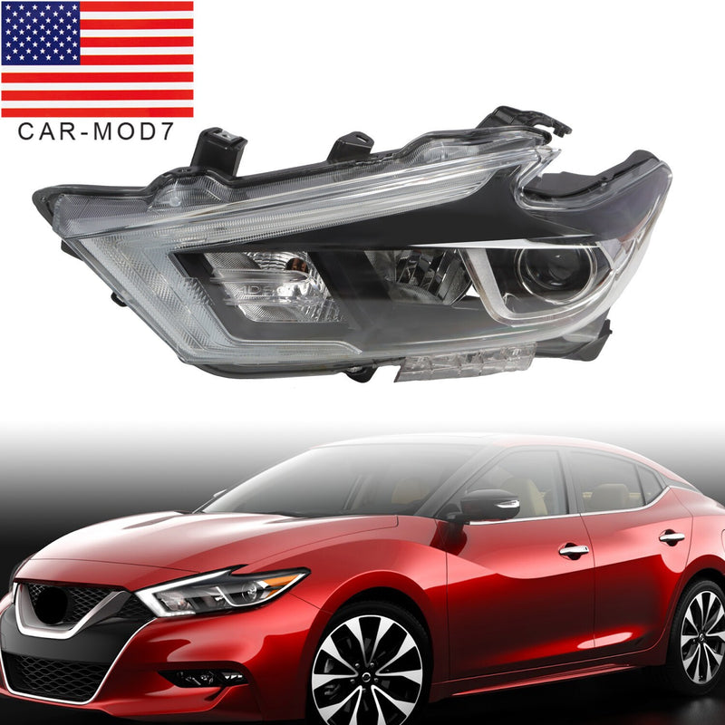 DURAFORCE LED Headlight Driver Side Left for 2016-2018 Nissan Maxima SR Platinum