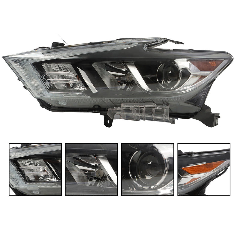 DURAFORCE LED Headlight Driver Side Left for 2016-2018 Nissan Maxima SR Platinum