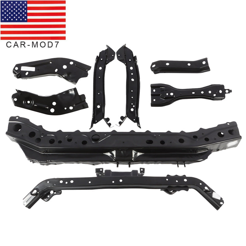 DURAFORCE Front Radiator Support Brackets Kit for 2013-2019 Nissan Sentra NI1225209