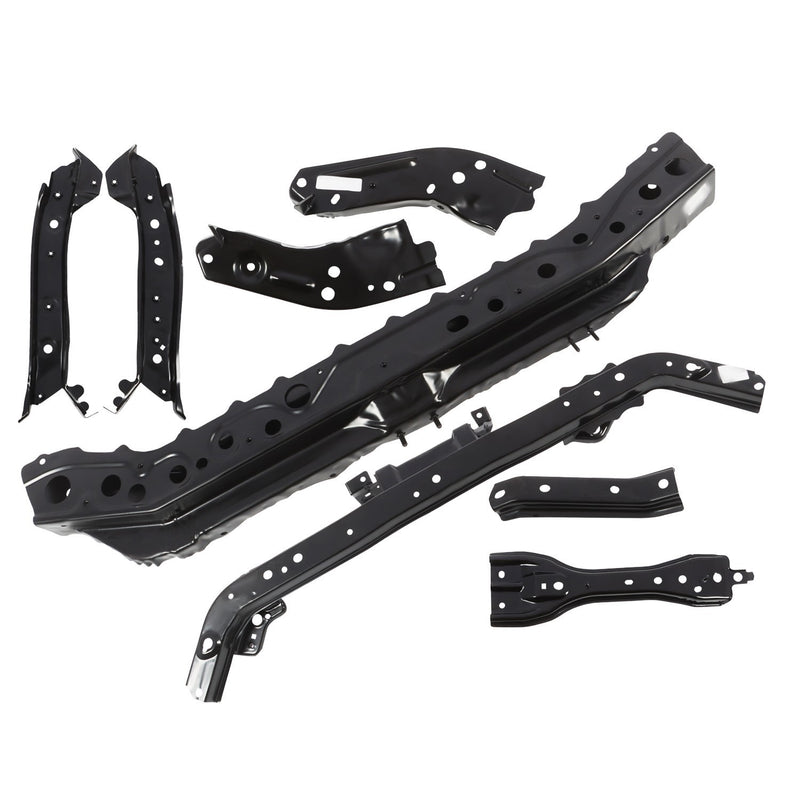 DURAFORCE Front Radiator Support Brackets Kit for 2013-2019 Nissan Sentra NI1225209