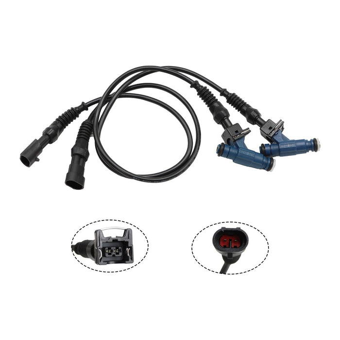 DURAFORCE Fuel Injector Set for Polaris RZR Sportsman Ranger EFI 700 800 2005-2014