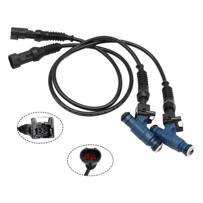 DURAFORCE Fuel Injector Set for Polaris RZR Sportsman Ranger EFI 700 800 2005-2014