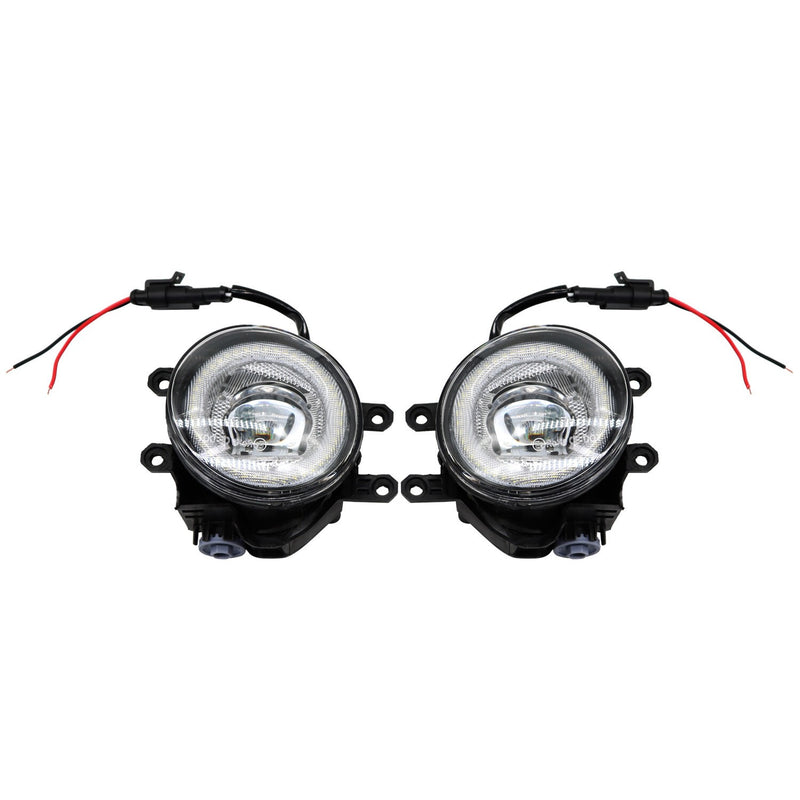 DURAFORCE Front LED Fog Lights Pair for 2006-2012 Toyota RAV4 Replacement Lamp