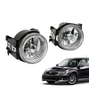 DURAFORCE Front Fog Lights with Bulbs Pair for 2013-2014 Subaru WRX STI Impreza Legacy
