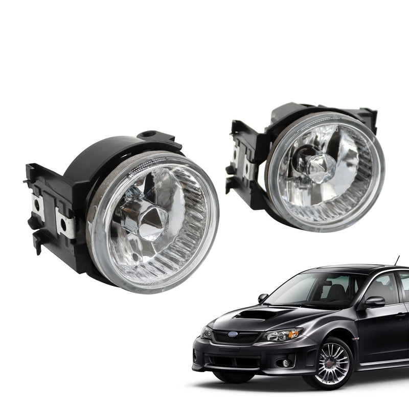 DURAFORCE Front Fog Lights with Bulbs Pair for 2013-2014 Subaru WRX STI Impreza Legacy