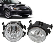 DURAFORCE Front Fog Lights with Bulbs Pair for 2013-2014 Subaru WRX STI Impreza Legacy