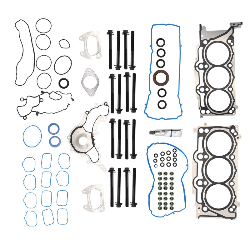 DURAFORCE Gasket Seal Kit with Head Bolts HS26541PT for RAM 1500 Chrysler Dodge Jeep 3.6L