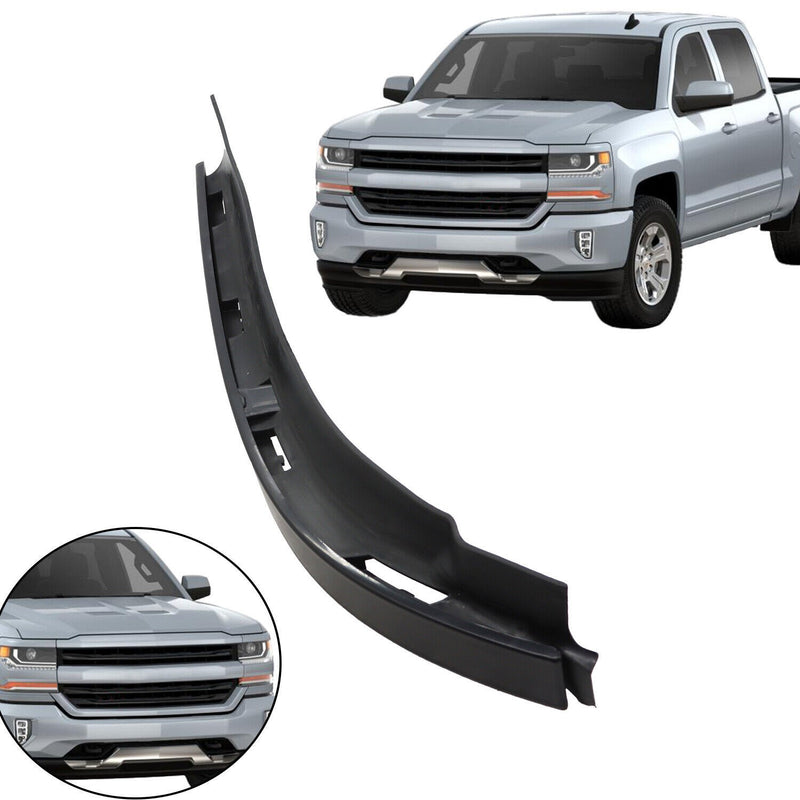DURAFORCE Front Right Outer Bumper Filler for 2016-2018 Chevy Silverado 1500