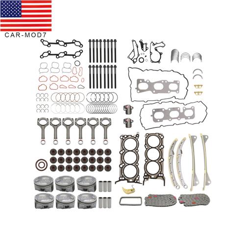 DURAFORCE G6DH Engine Rebuild Kit for 2011-2019 Hyundai Santa Fe Kia Sorento 3.3L