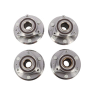 DURAFORCE Front & Rear Wheel Bearing Hubs Set for Chevy Traverse GMC Acadia Enclave