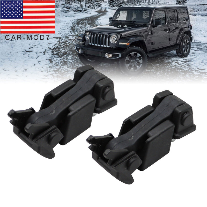 DURAFORCE Jeep Wrangler JK Front Hood Latch Lock Catch Bracket 2009-2018 Engine Part