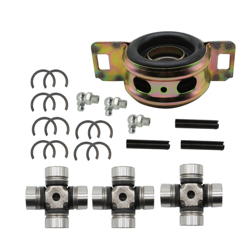 DURAFORCE Front & Rear Propeller Shaft Bearing Carrier U-Joint for Polaris Ranger RZR